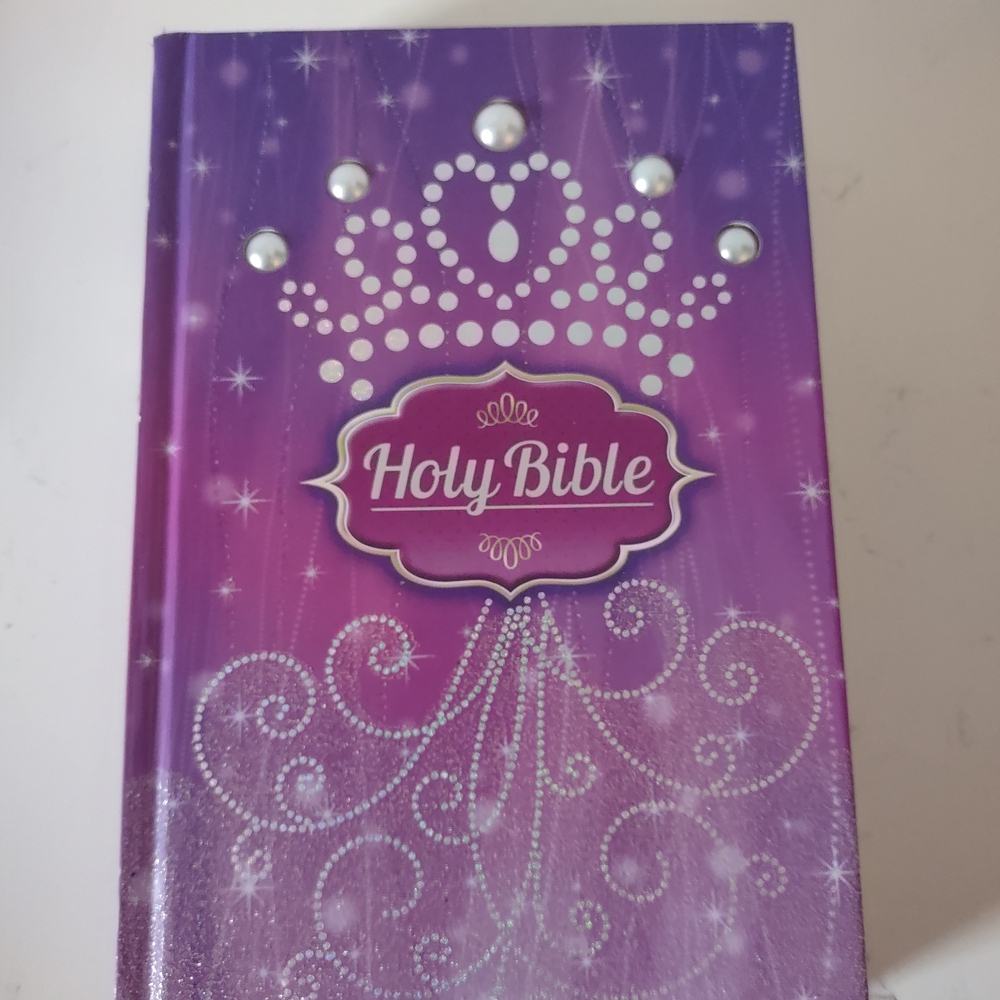 Purple Kids Holy Bible